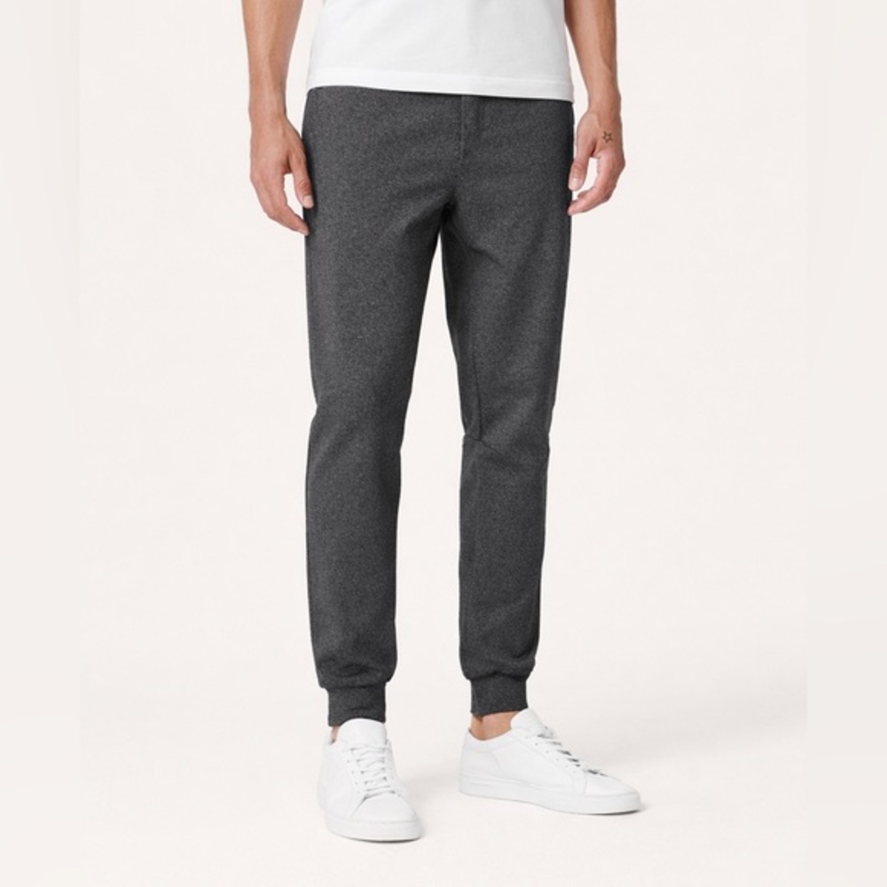 Lululemon Intent‎ Jogger Men’s Medium Heathered Grey Black Loungewear Athleisure